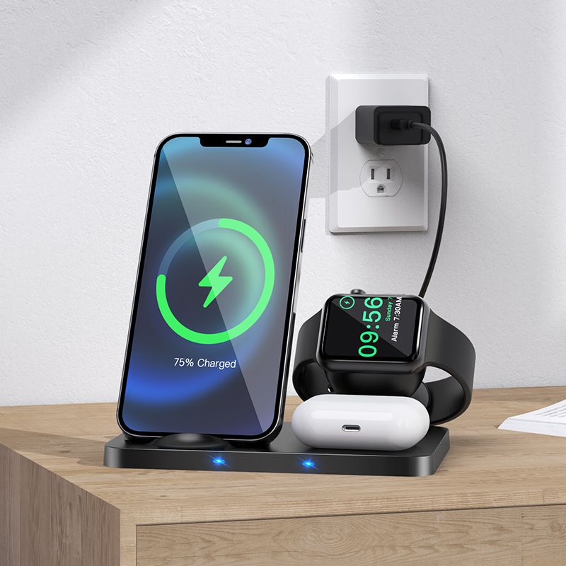 Hoco Smart Watch Wireless Charging 4 in 1 WF18