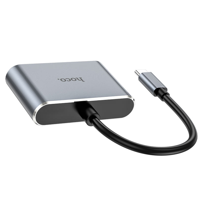 HOCO Multifunctional Adapter Type-c to (HDTV +VGA) - HB29