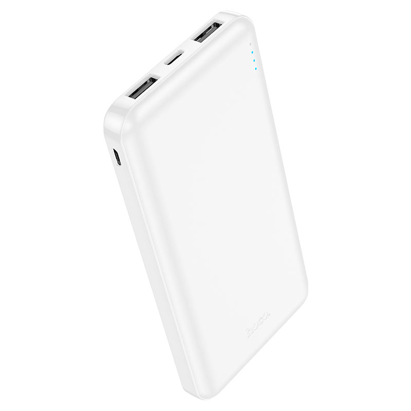 Hoco Ultra-Thin Power Bank 10.000 Mah J100 - White