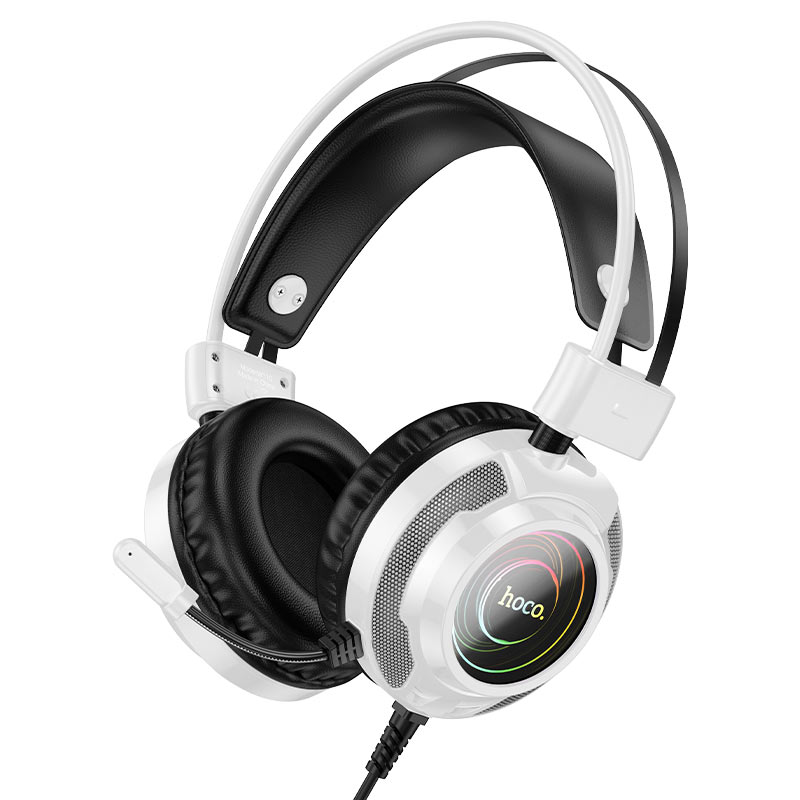 Hoco Gaming Head Phones W110 White