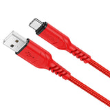 HOCO ANTI - BENDING CHARGING DATA CABLE USB-C TO USB-C 1M X59