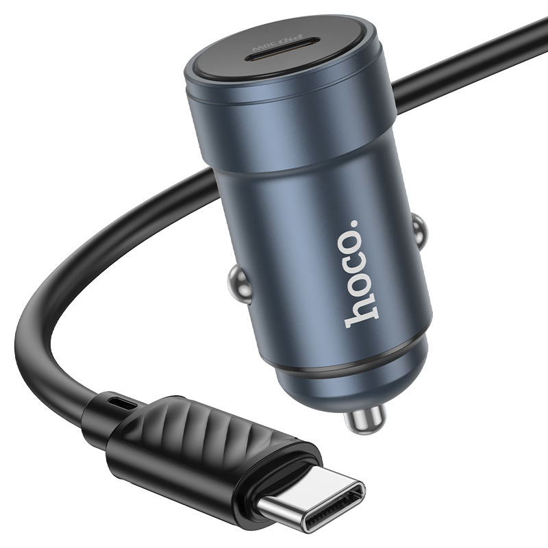 hoco Fast Charging Sengle Ports 30W With USB-C TO USB-C Cable 1m - Z57