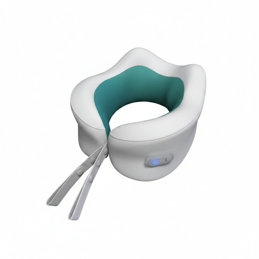 Porodo Travel Pillow 360 Massager - Gray