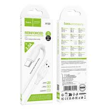 hoco Reinforced USB-A TO USB-C Fast Charging Data Cable 1m X120 Black