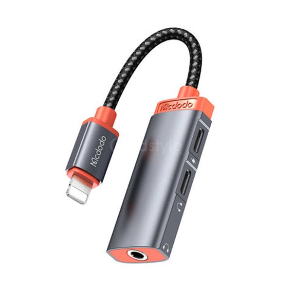 Mcdodo Lightning to Lightning & DC3.5mm Audio Adapter