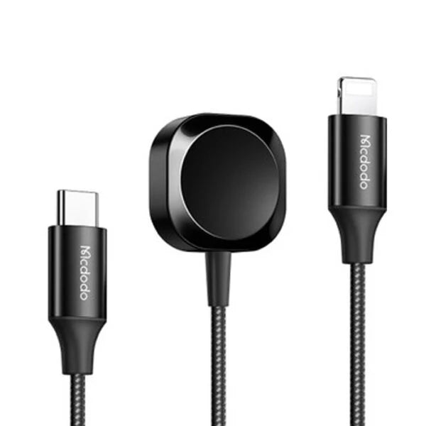 Mcdodo For Apple Watch & Phone 2 IN 1 Wireless Charger Typ-C 29W - Black