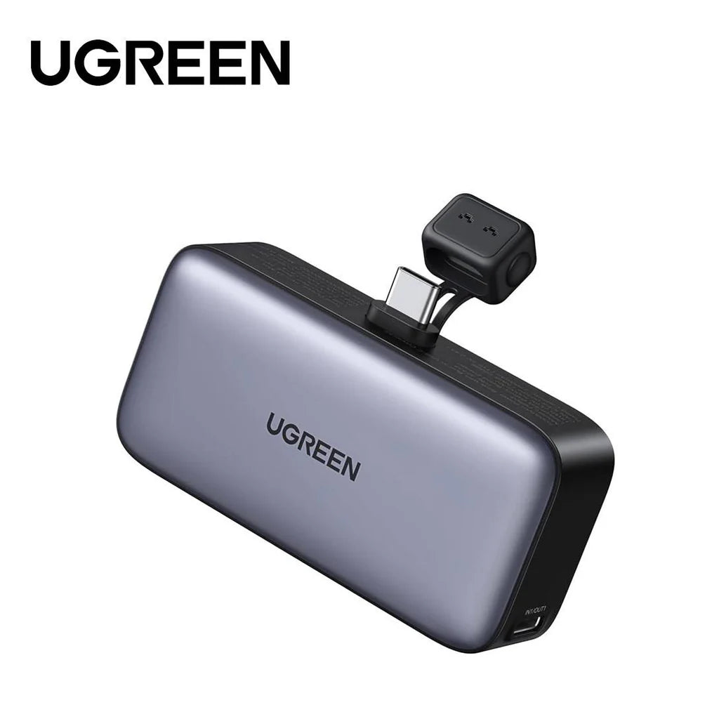Ugreen Nexode 5000mAH Power Bank With Built-in Usb-C Connector 20W
