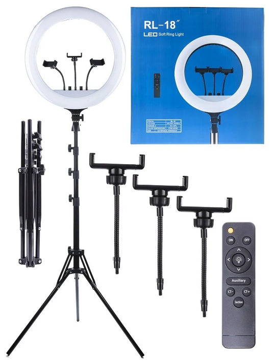 ‎LED SOFT RING LIGHT M18
