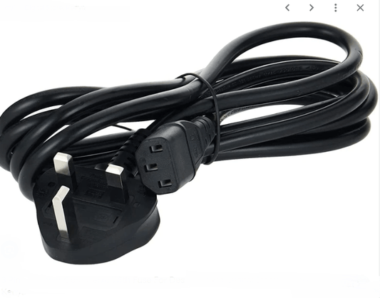 K Gaming Power Cable 3 Pin 1.5m - HSP02