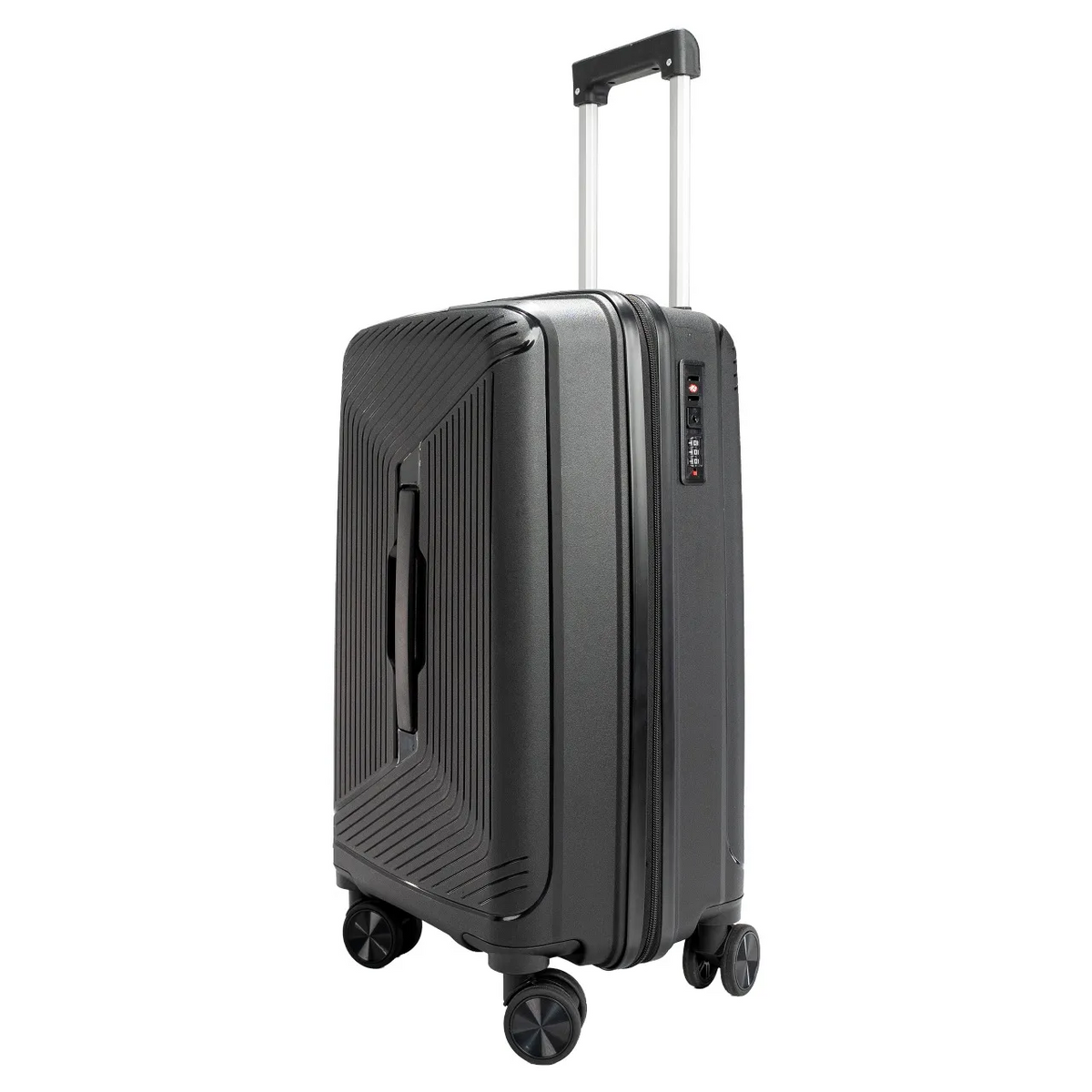 Levelo Tenax Unbreakable Travel Luggage 20'' Black