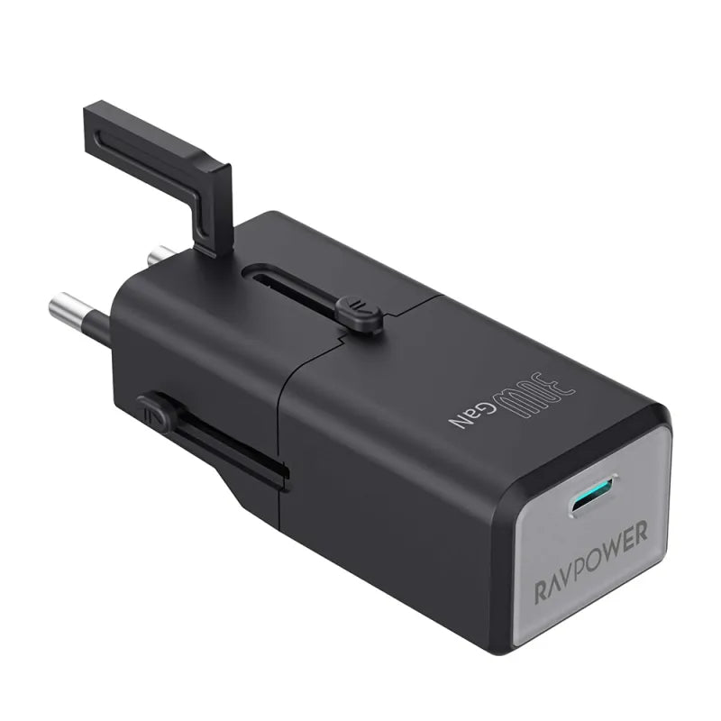 Ravpower Nano 30W Universal Adapter For 190 Countries - RP-PC1060