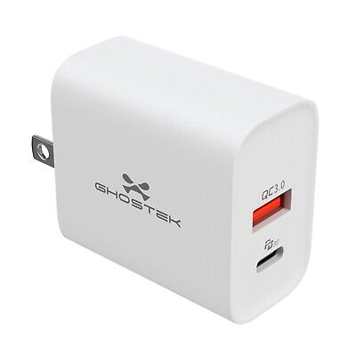Nyork Adapter High - Speed Wall Charger Usb-C & Usb-A 30W