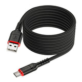HOCO ANTI - BENDING CHARGING DATA CABLE USB-A TO MICRO 1M X59