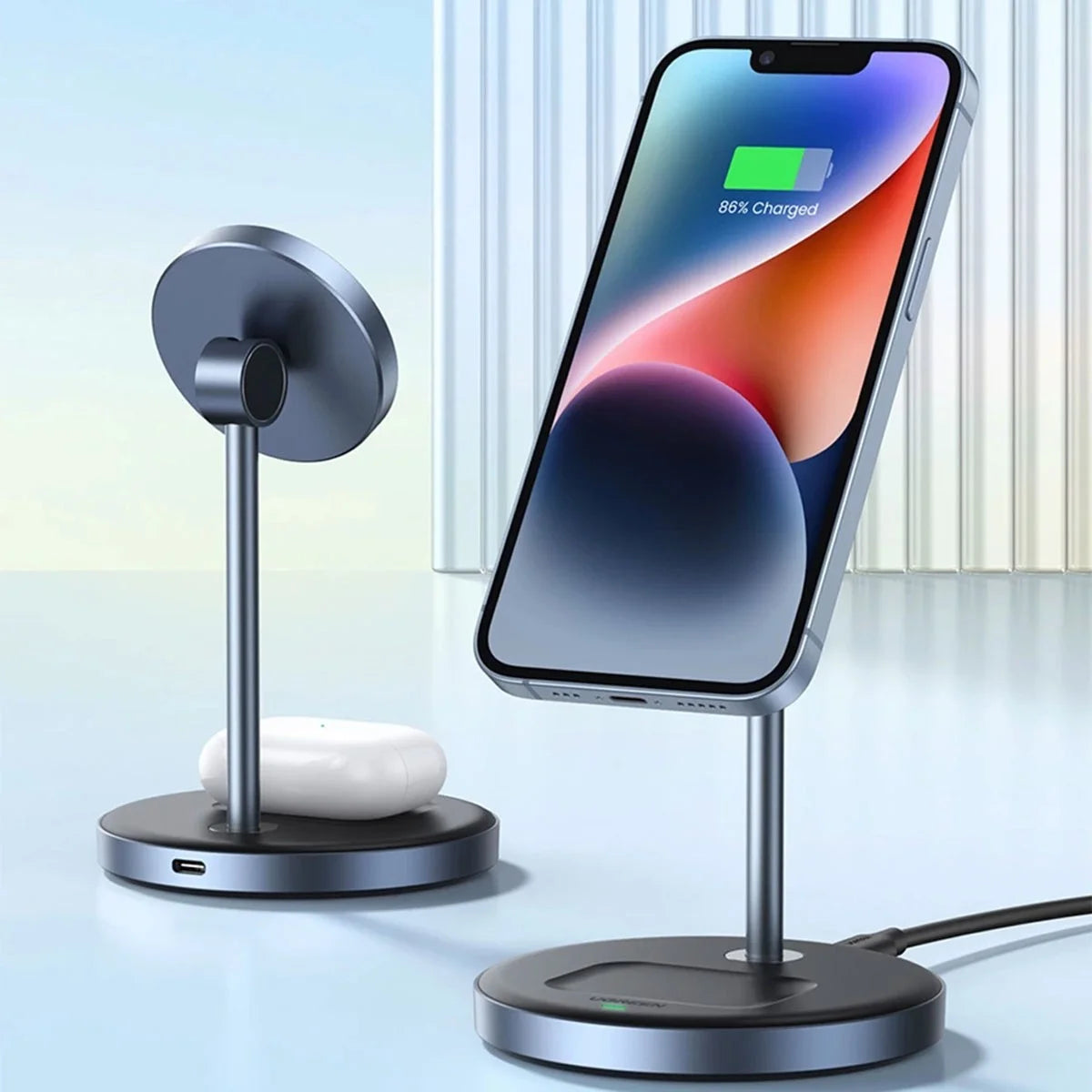 Ugreen 2 IN 1 Wireless Charger - CD317
