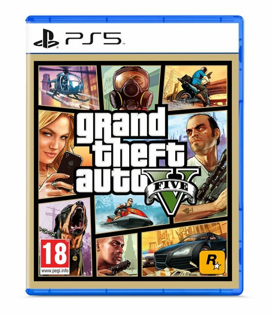 لعبة Grand Theft Auto V على PS5 